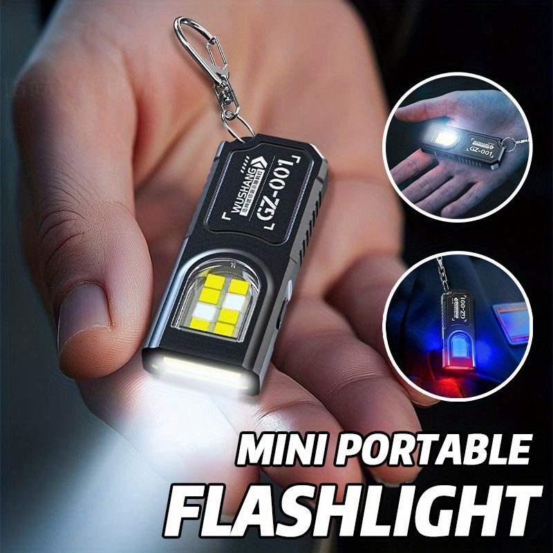 Diy Lamp Electronics - Powerful Mini COB LED Keychain Flashlight