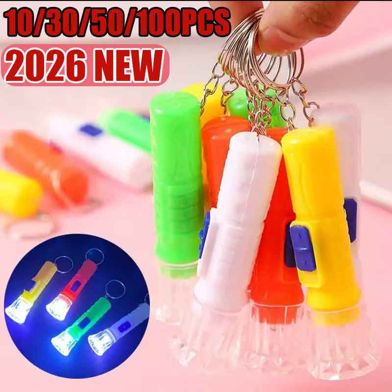 Diy Lamp Electronics - 10/30/50/100PCS Mini Children LED Flashlight Lamp