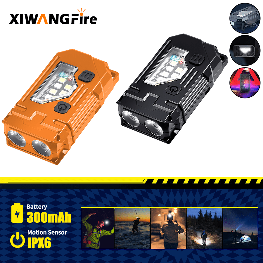 Diy Lamp Electronics - Mini Keychain EDC Flashlight - Rechargeable