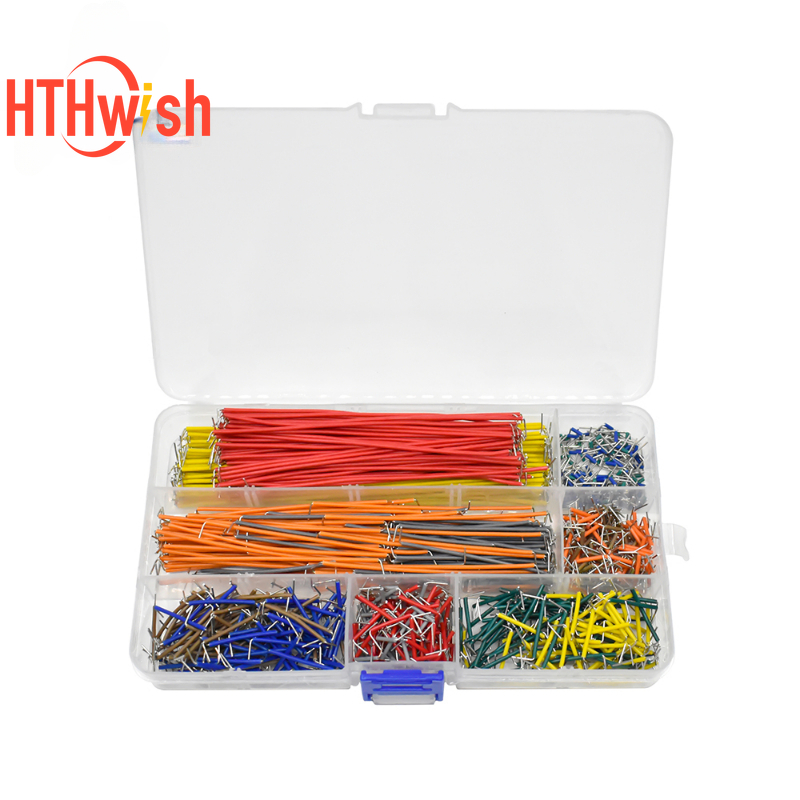 Breadboard Jumper Wire - 140-840Pcs Preformed Breadboard Jumper Wire Kit