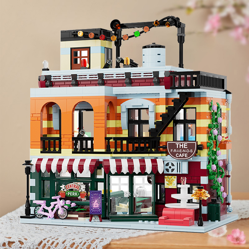 Diy Electronics For Adults - Creative Mini City MOC Central Perk