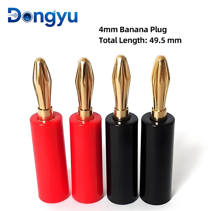 Diy Electronics Music - 4mm Banana Plug Connector Male Audio