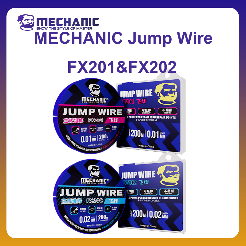 Breadboard Jumper Wire - MECHANC OFFICIAL Jump Wire FX201&FX202 Extra-fine