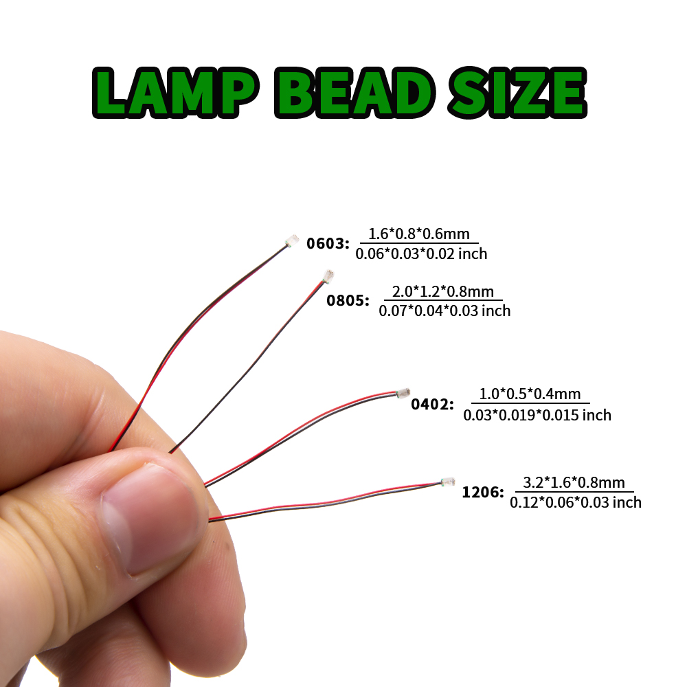 Diy Electronics Wire - 10pcs/Set Micro LED Lamp Chips 3V