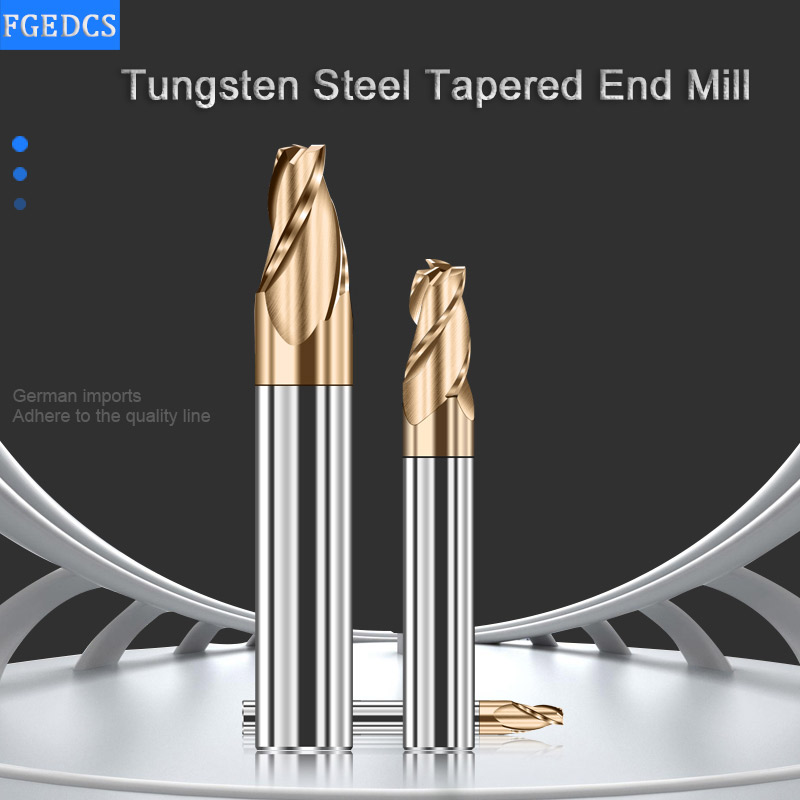 Tapered End Mill Carbide 0.5°  - Diy Cnc Router Electronics ulasan dan harga