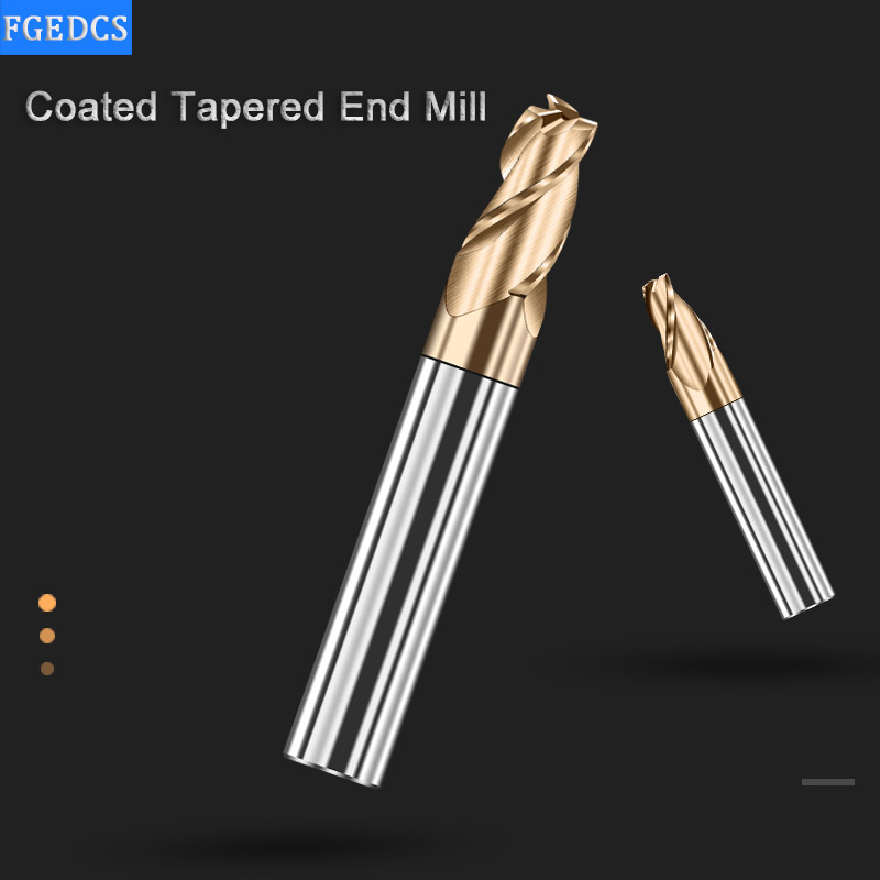 Tapered End Mill Carbide 0.5°  - Diy Cnc Router Electronics ulasan dan harga