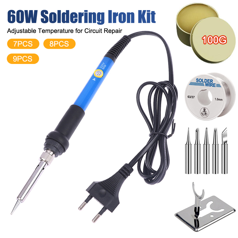 Adjustable Temp 220V 60W Elect - Diy Electronics Hobby ulasan dan harga