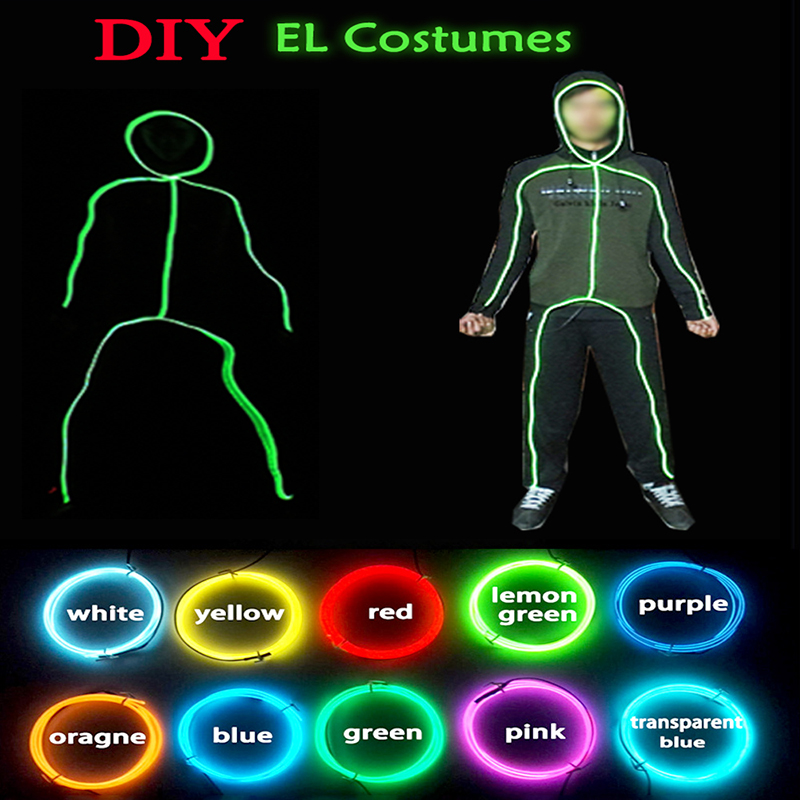 Cosplay Matchstick Men Costume - Diy Electronics Wire ulasan dan harga