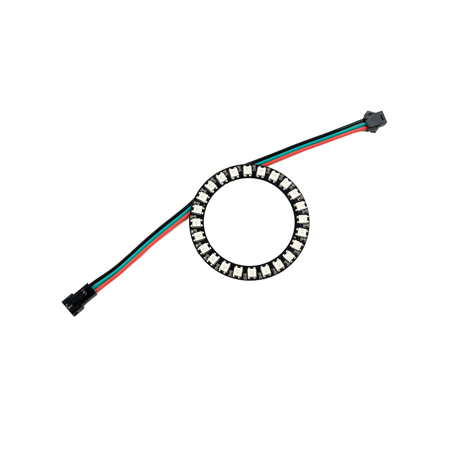 WS2812B 24LED Ring Light DC5V  - Diy Electronics Address ulasan dan harga