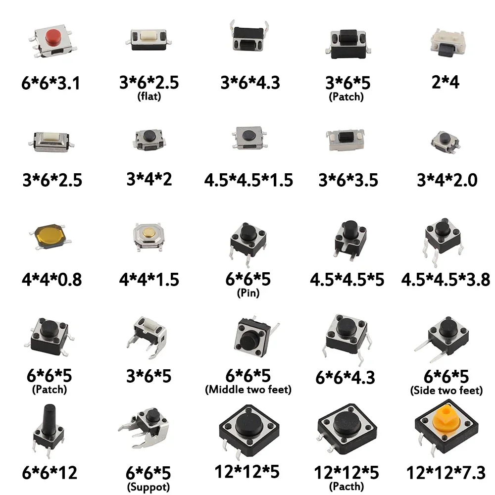 1Set Micro Switch Kit Breadboa - Pcb Etching Kit ulasan dan harga