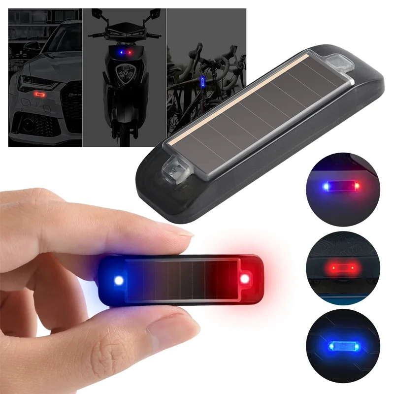 Mini LED solar power car warni - Diy Lamp Electronics ulasan dan harga