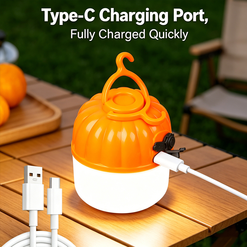 Mini Portable LED Pumpkin Bulb - Diy Lamp Electronics ulasan dan harga
