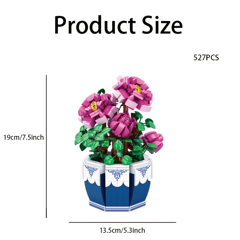 Flower Bouquet Exquisite Peony - Diy Electronics For Adults ulasan dan harga