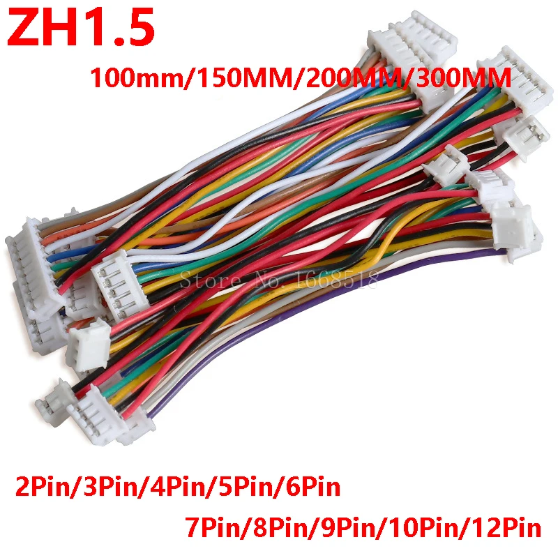 10PCS ZH 1.5mm Wire Cable Conn - Diy Electronics Wire ulasan dan harga