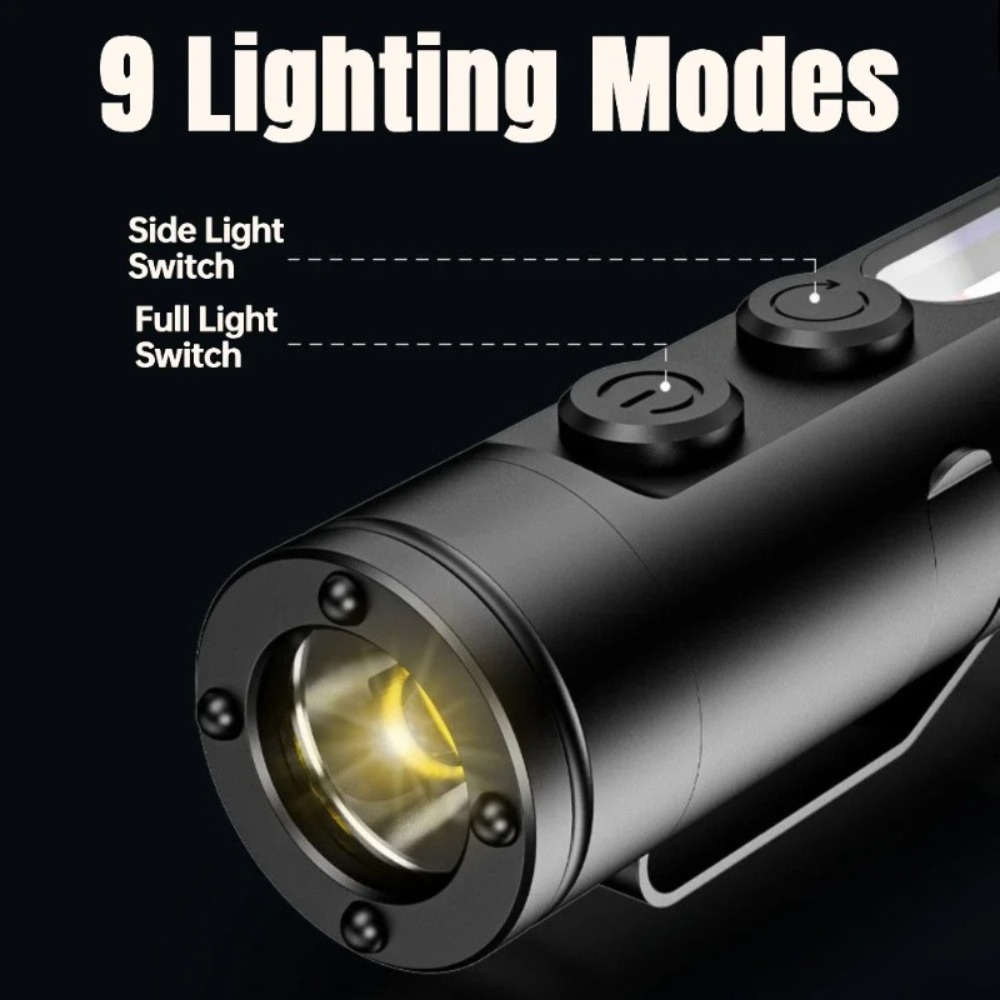 Mini Outdoor Flashlight Type C - Diy Lamp Electronics ulasan dan harga