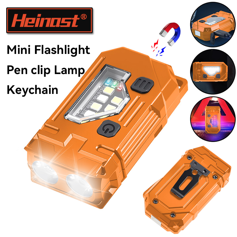 Mini Keychain EDC Flashlight R - Diy Lamp Electronics ulasan dan harga