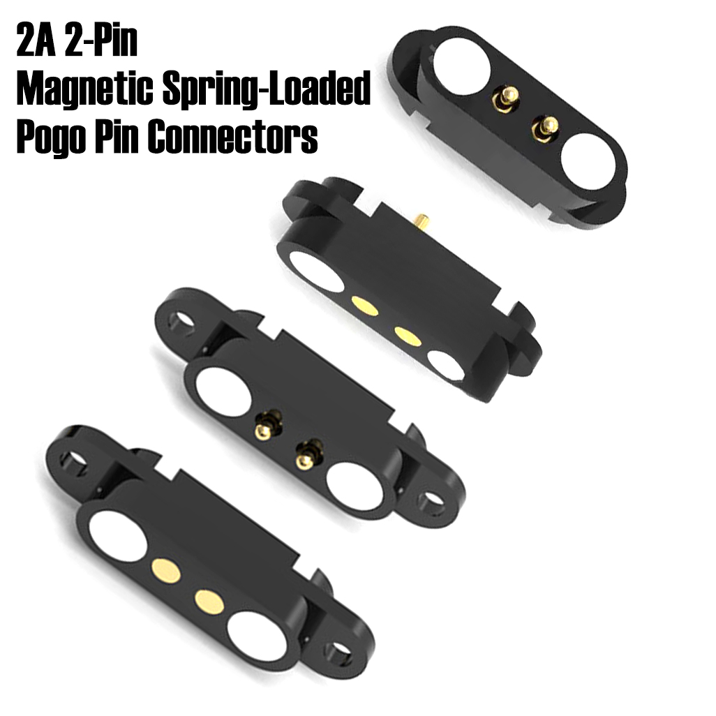 1 Set 2A 2-Pin Magnetic Spring - Diy Electronic Load ulasan dan harga