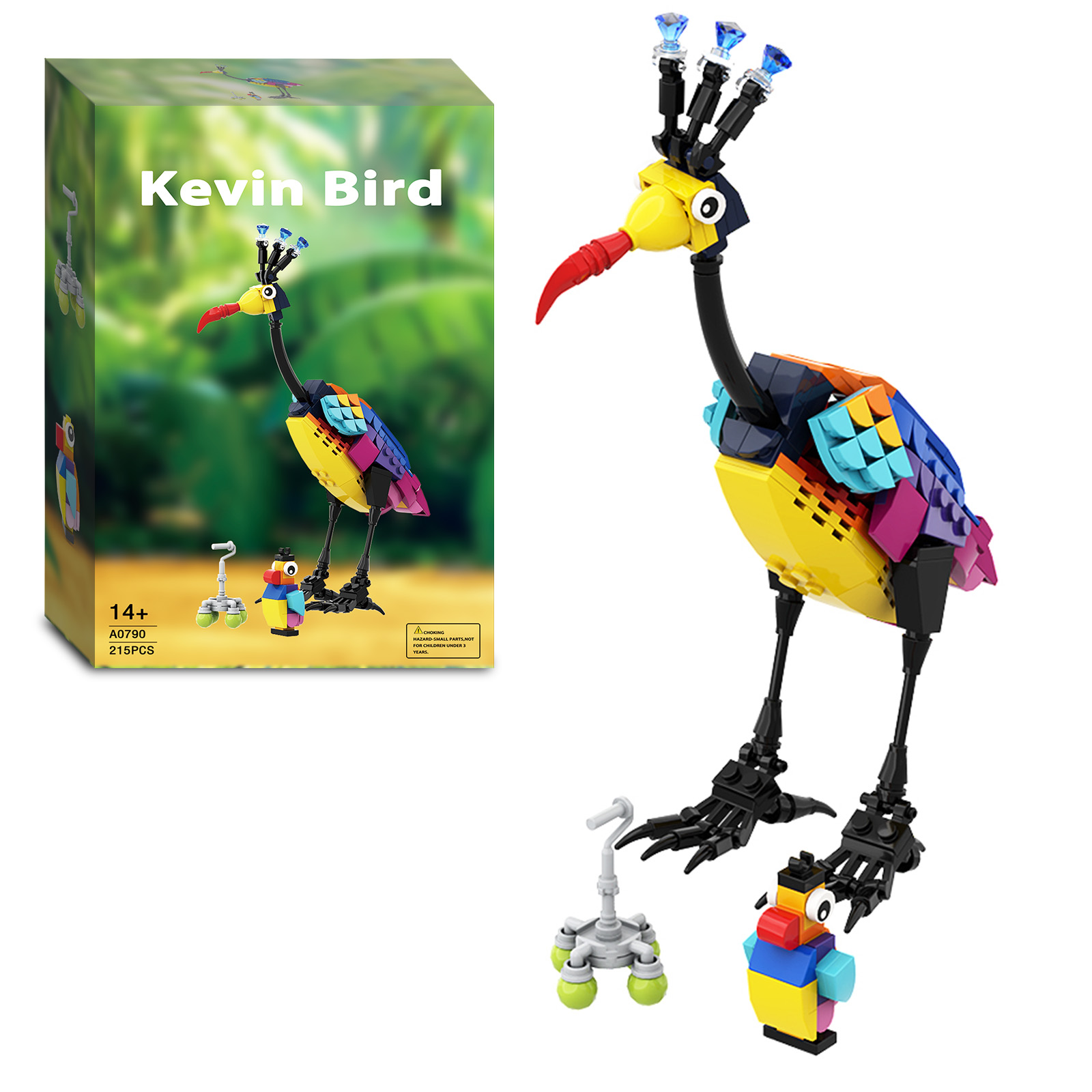 Kevin Bird Building Blocks Set - Diy Electronics For Adults ulasan dan harga