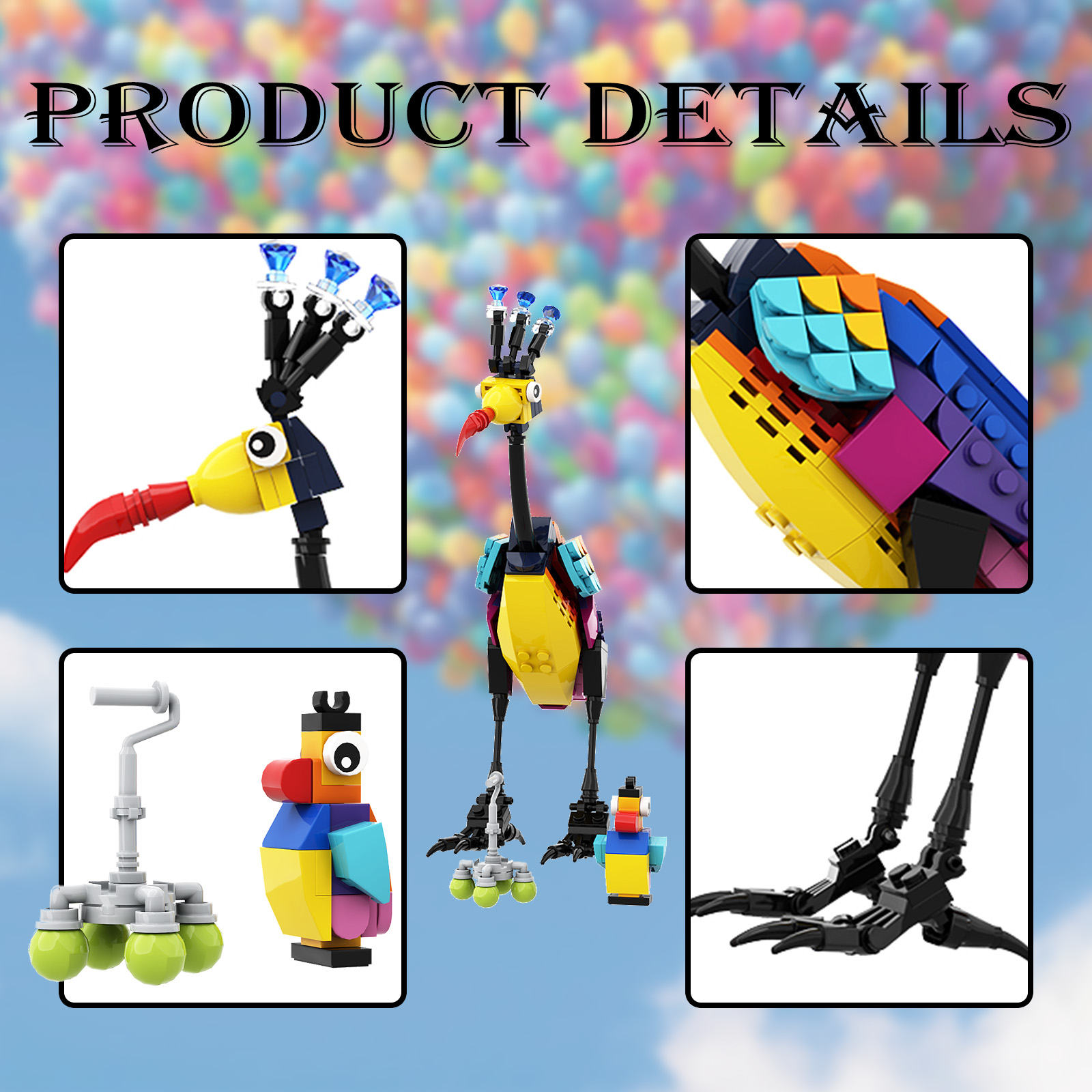 Kevin Bird Building Blocks Set - Diy Electronics For Adults ulasan dan harga