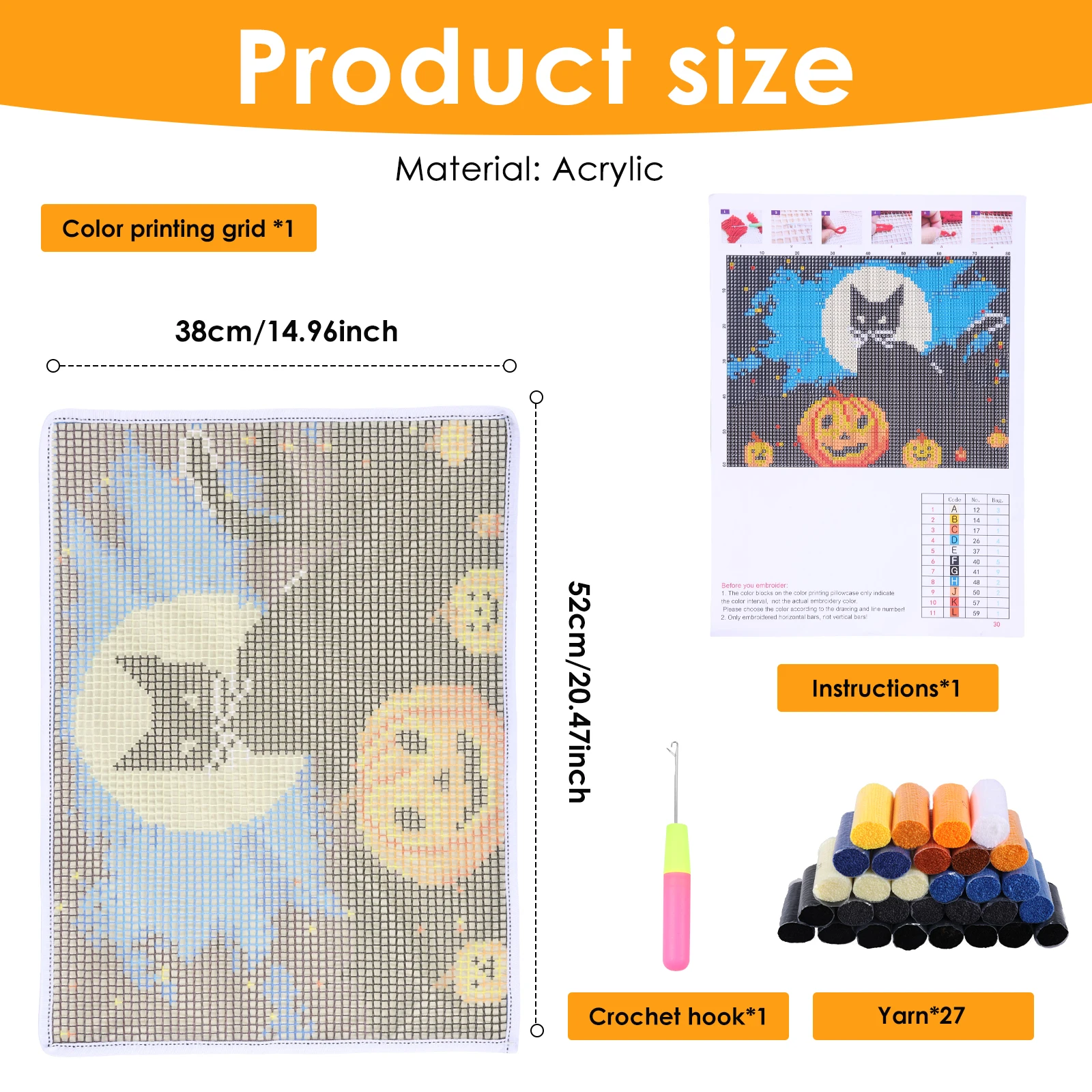 Latch Hook Kits DIY Animal Pat - Diy Electronics For Adults ulasan dan harga