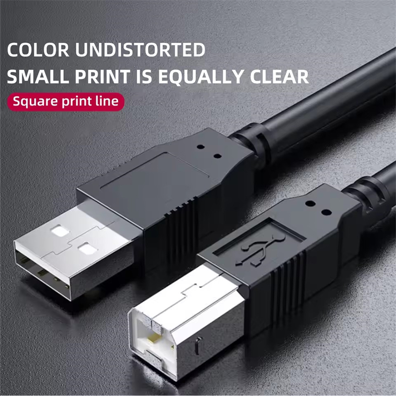 USB Printer Cable Type B Male  - Diy Electronics Wire ulasan dan harga