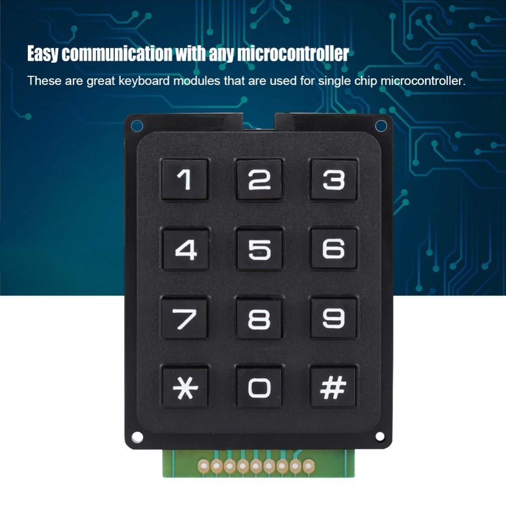 Practical 12 Keys Keyboard Mod - Diy Electronics Uk ulasan dan harga