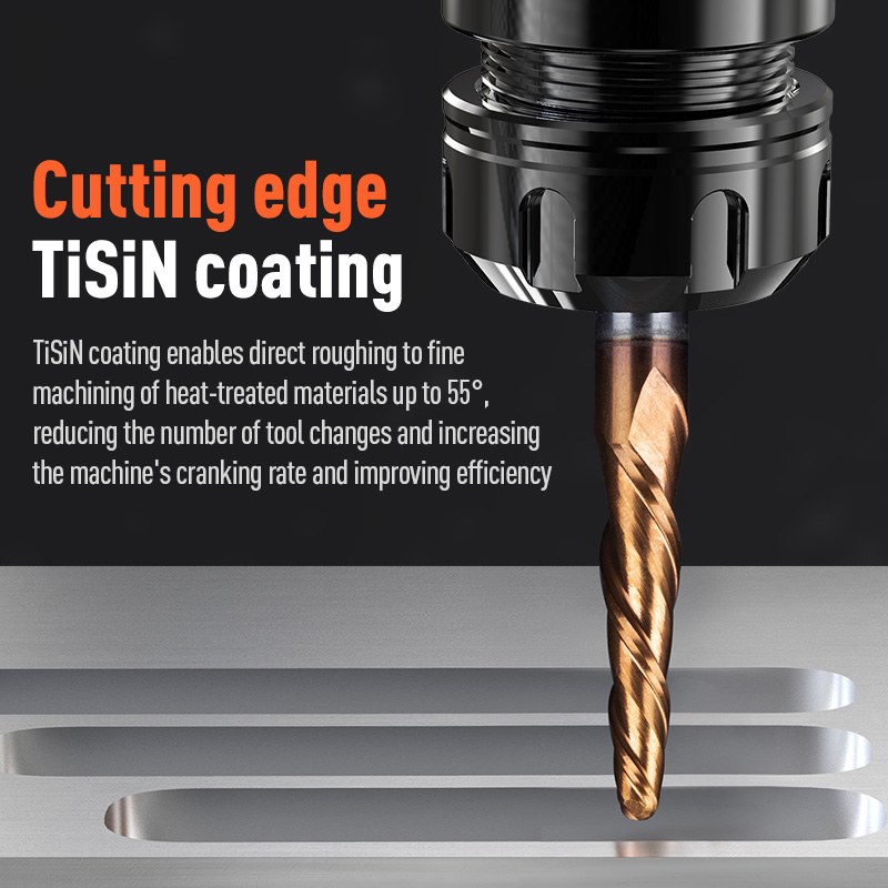 HUHAO Spiral Ball Nose Tapered - Diy Cnc Router Electronics ulasan dan harga