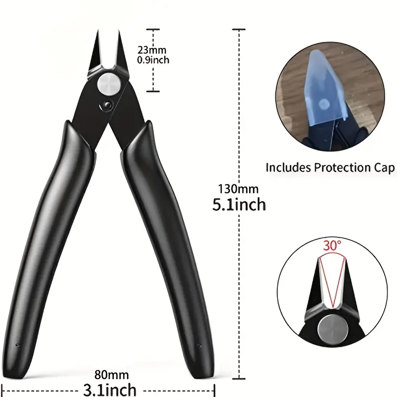 5-Inch Precision Wire Cutters  - Diy Electronics Wire ulasan dan harga