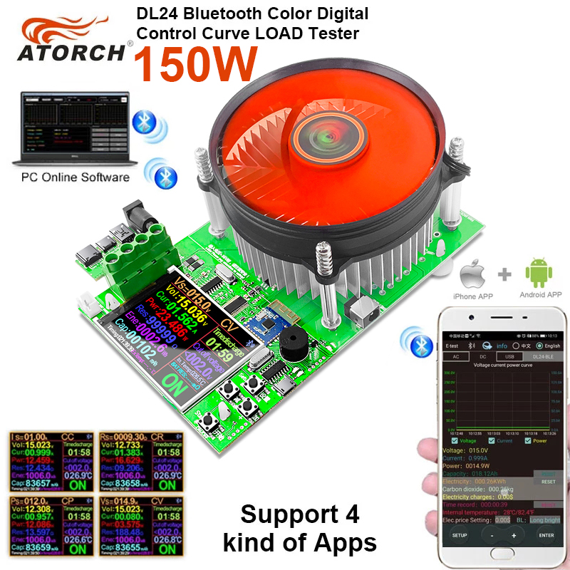 150W/180W Electronic Lithium L - Diy Electronic Load ulasan dan harga