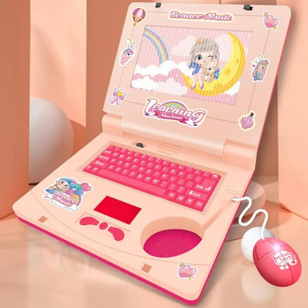 1 Set LED Kids Learning Laptop - Diy Electronics Music ulasan dan harga