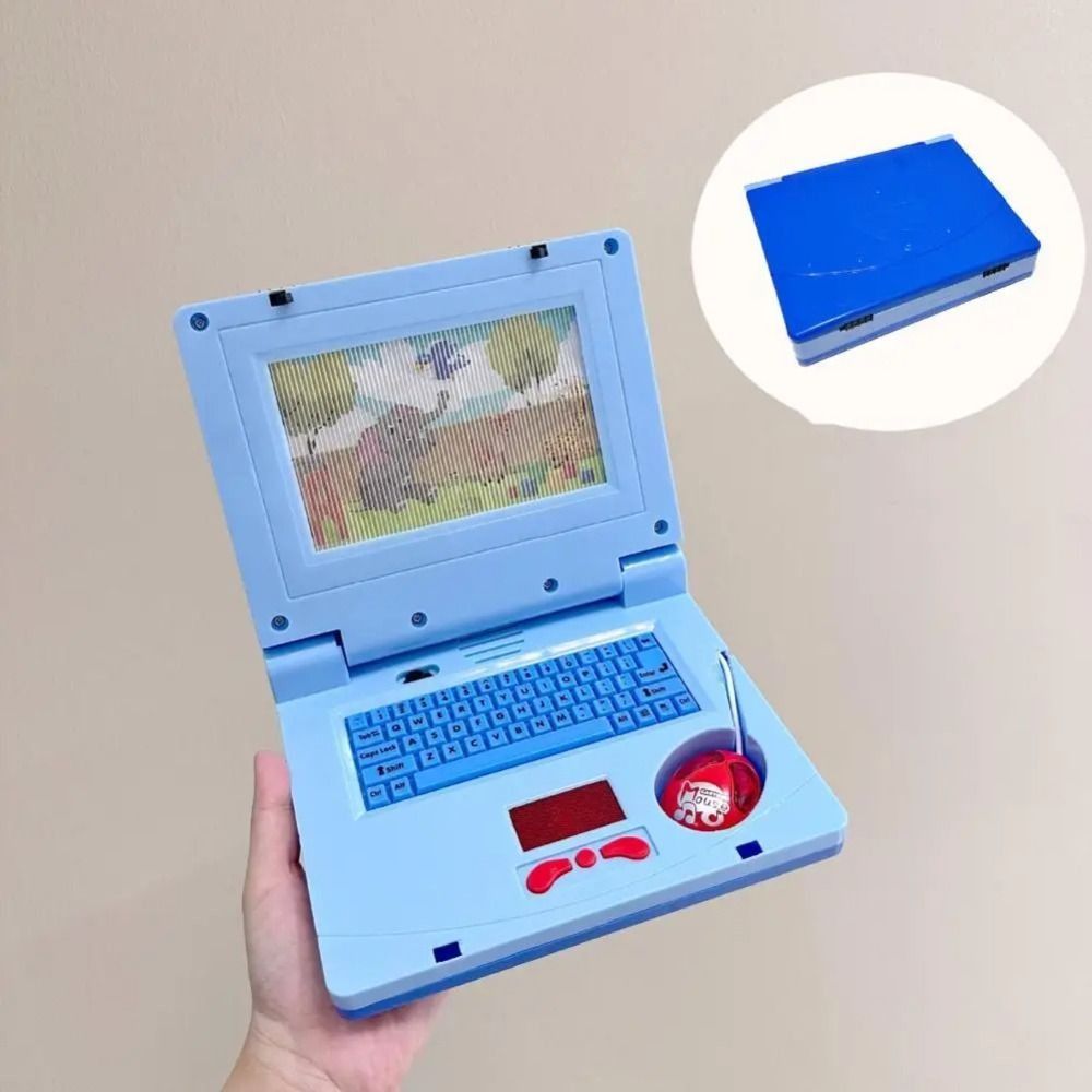 1 Set LED Kids Learning Laptop - Diy Electronics Music ulasan dan harga