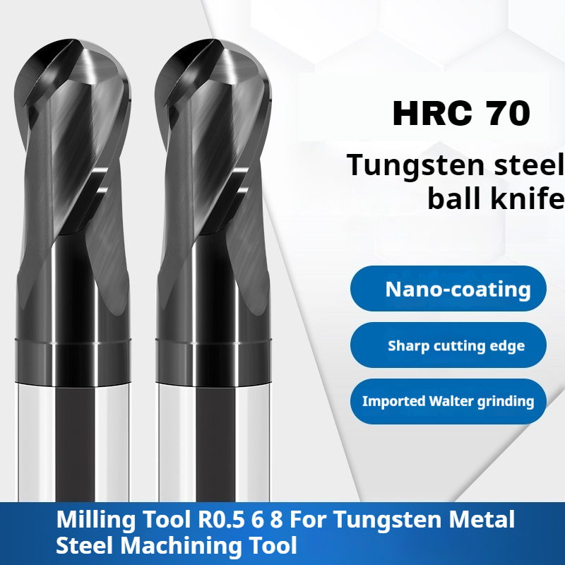 HRC66 HRC70 Ball End Mill Tung - Diy Cnc Router Electronics ulasan dan harga
