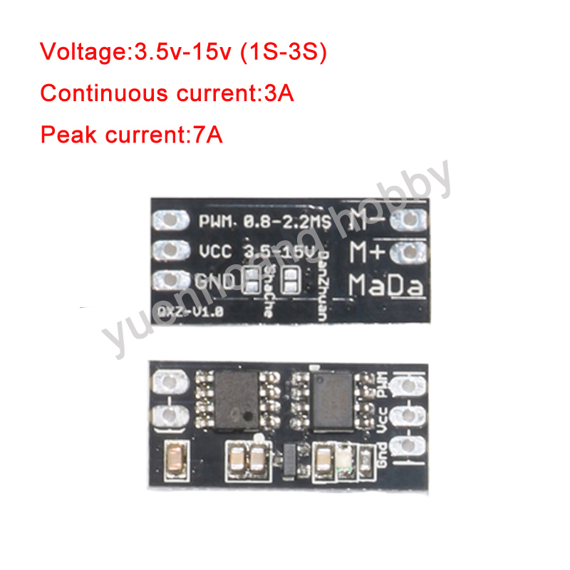 1PC 3.5-15V Brush ESC Two-way  - Diy Boat Electronics ulasan dan harga