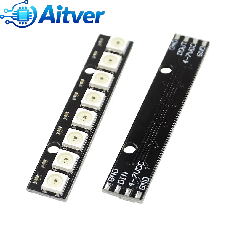 WS2812B 8Bit RGB LED Module 5V - Diy Electronics Address ulasan dan harga
