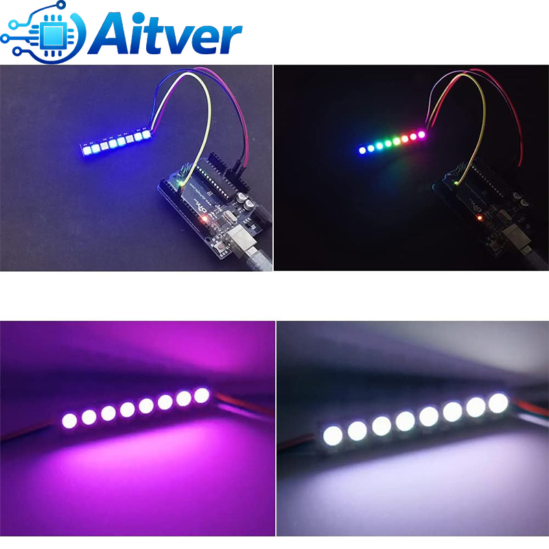 WS2812B 8Bit RGB LED Module 5V - Diy Electronics Address ulasan dan harga