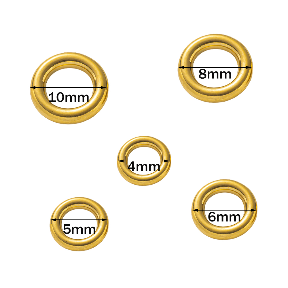 10pcs Stainless Steel Gold O R - Diy Electronics Hobby ulasan dan harga