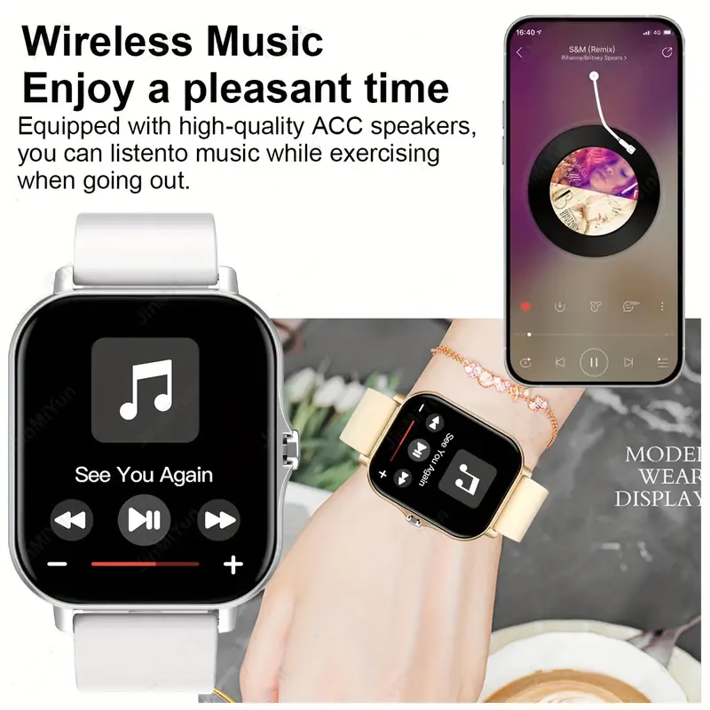 LAXASFIT 2026 Smart Watch 1.83 - Diy Electronics Music ulasan dan harga