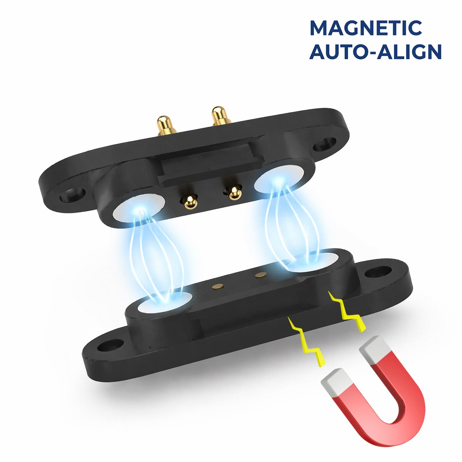 1-10Pack 2A 2-Pin Magnetic Spr - Diy Electronic Load ulasan dan harga