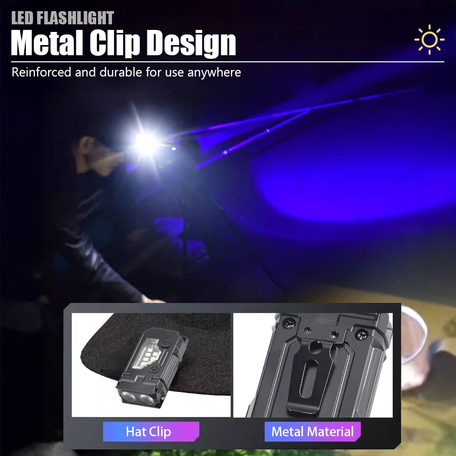 Mini Keychain EDC Flashlight - - Diy Lamp Electronics ulasan dan harga