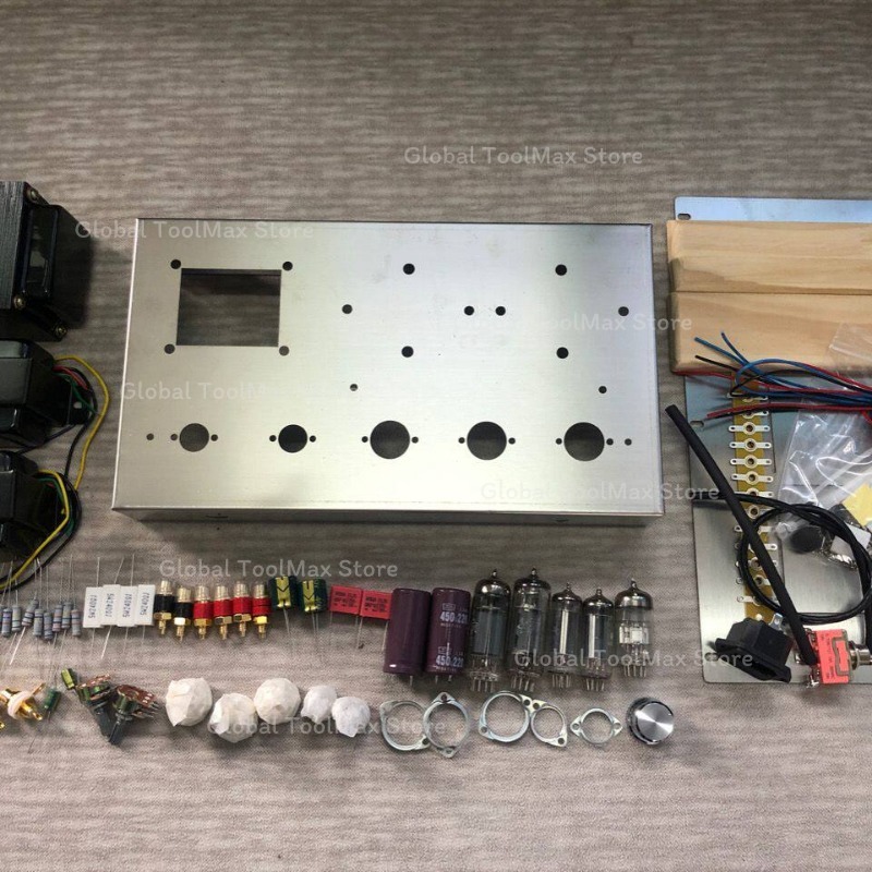 6P1 tube amplifier kit, finish - Diy Audio Electronics Kit ulasan dan harga