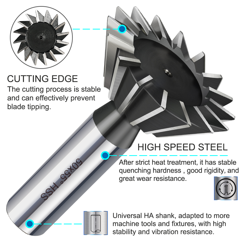 XCAN Dovetail Milling Cutter 4 - Diy Cnc Router Electronics ulasan dan harga