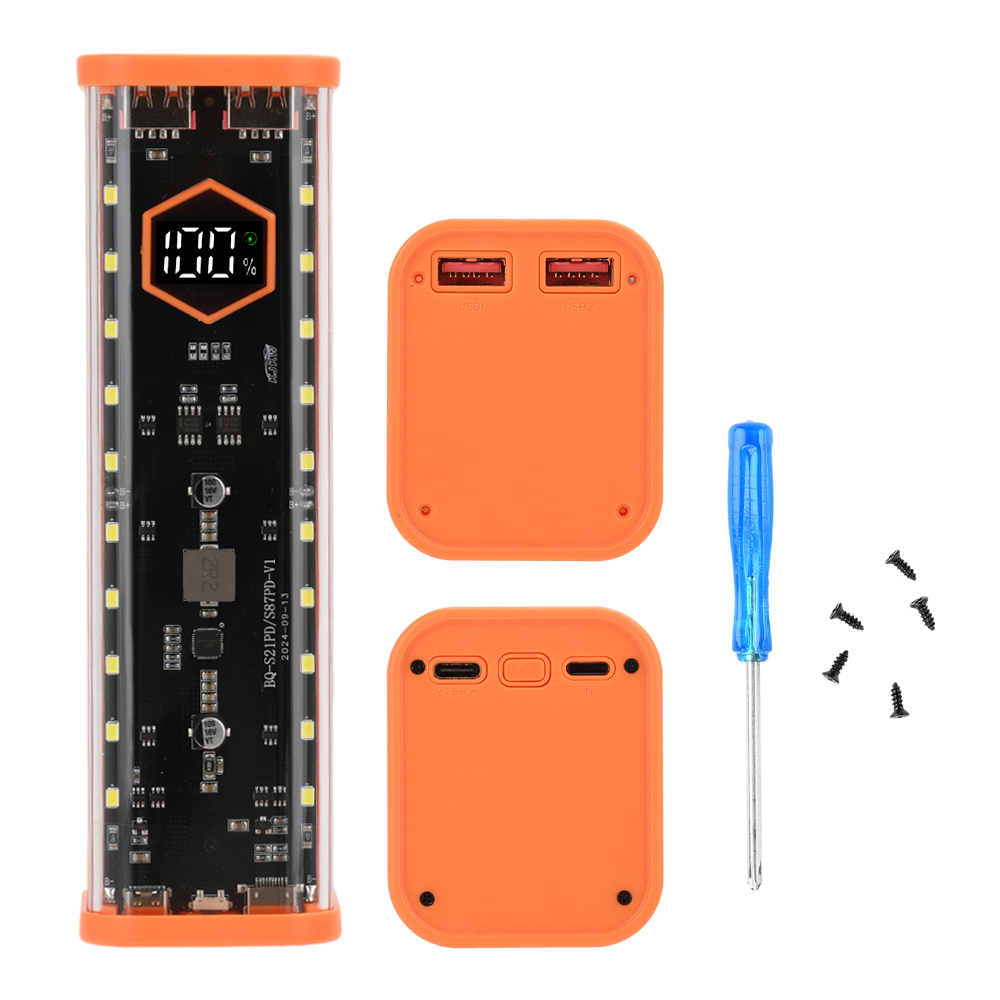 8*21700 Battery Case 22.5W Fas - Diy Electronics Hobby ulasan dan harga