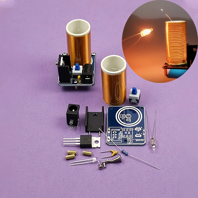 Mini Tesla Coil Kit, BD243, DI - Diy Lightsaber Electronics ulasan dan harga