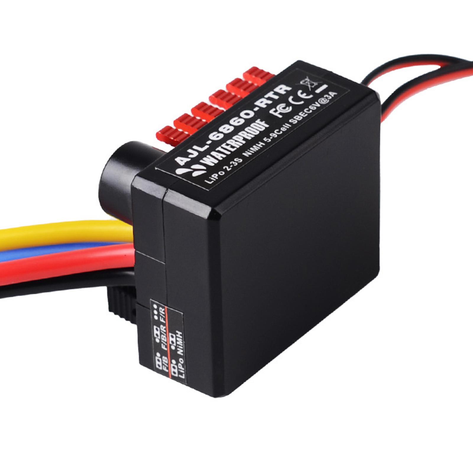 60A Brushed Electronic Speed C - Diy Boat Electronics ulasan dan harga