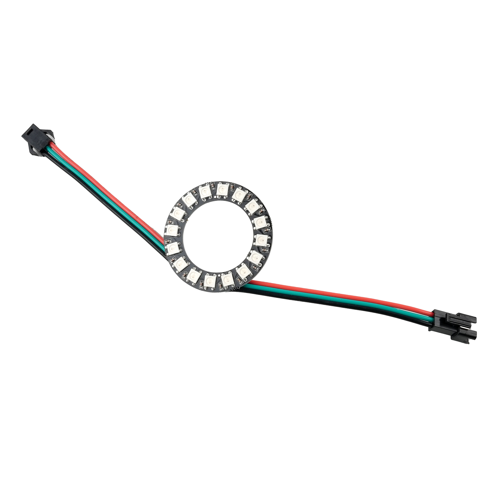16LED WS2812B RGB Ring Address - Diy Electronics Address ulasan dan harga