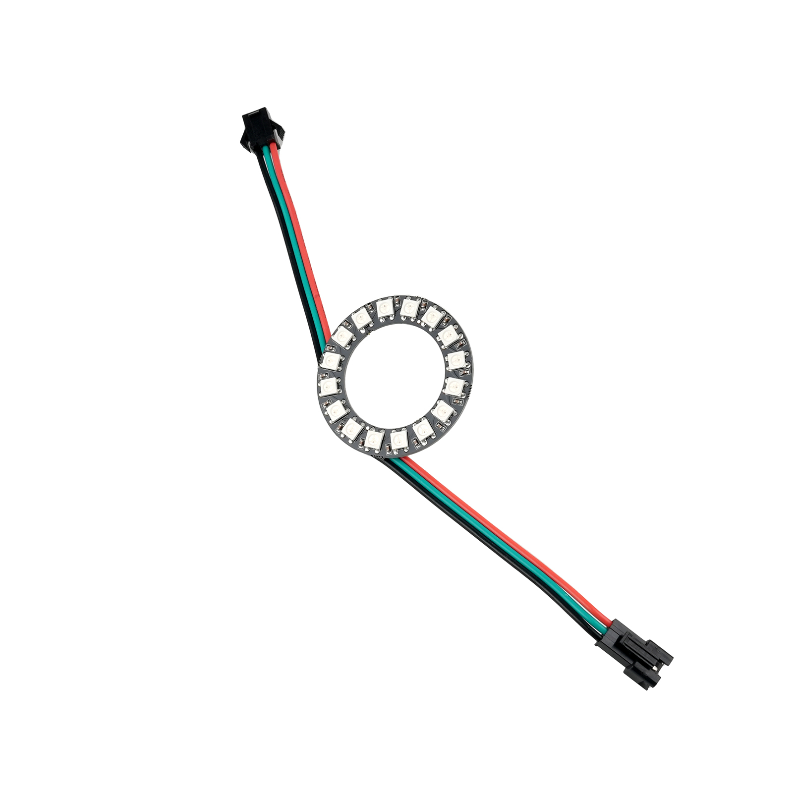 16LED WS2812B RGB Ring Address - Diy Electronics Address ulasan dan harga
