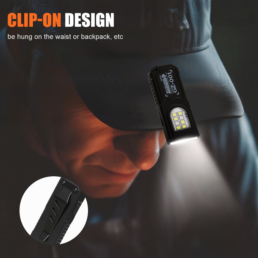 Multifunctional Keychain Flash - Diy Lamp Electronics ulasan dan harga