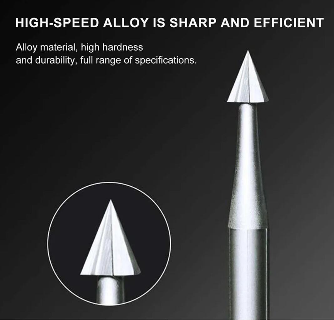 6 Pieces Steel Burs umbrella B - Diy Cnc Router Electronics ulasan dan harga
