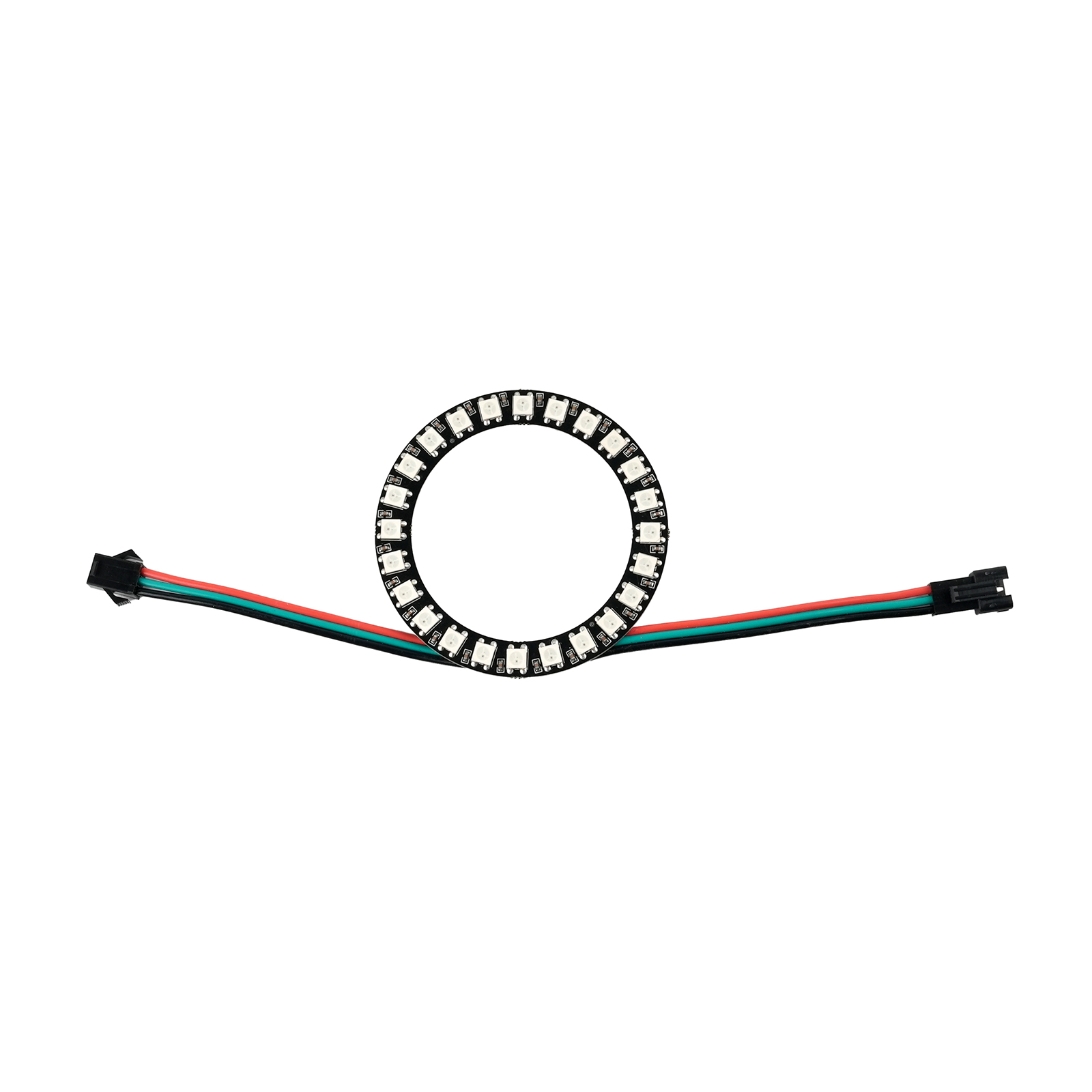 Smart WS2812B 24LED Ring Light - Diy Electronics Address ulasan dan harga