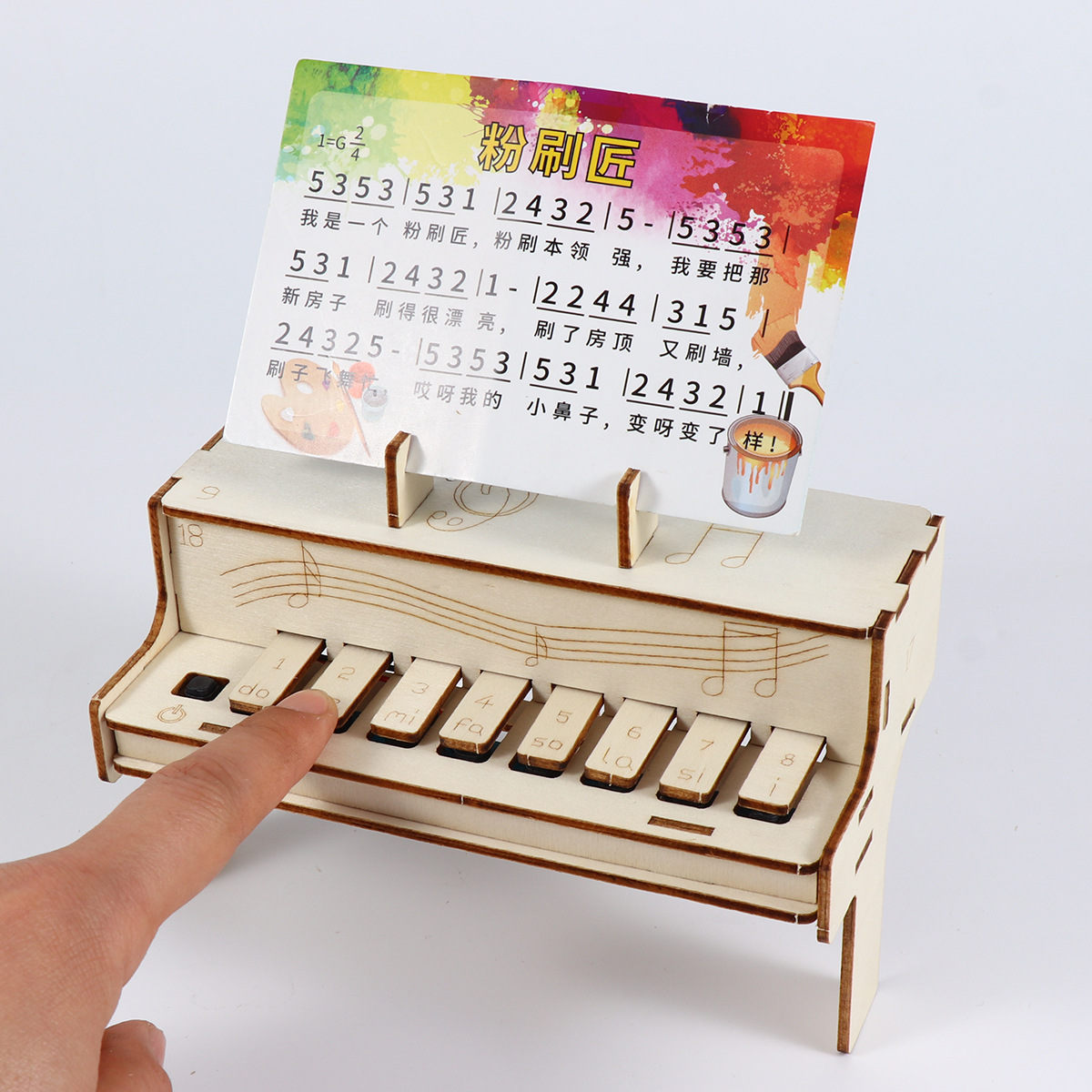 DIY Wooden Electronic Piano Mo - Diy Electronics Music ulasan dan harga